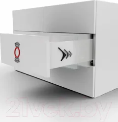 Комплект направляющих мебельных Samet Smart Slide Push Open / 12722416 (частичного выдвижения 500мм) — фото 10