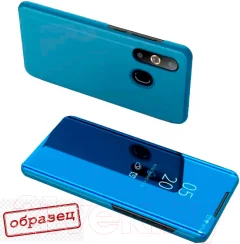 Чехол-книжка Case Smart View для Galaxy A40 (синий) — фото 1