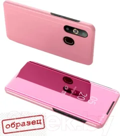 Чехол-книжка Case Smart View для Galaxy S10e (розовое золото) — фото 3