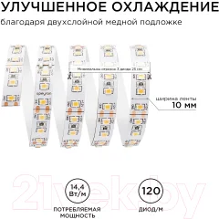 Светодиодная лента Apeyron Electrics SMD2835 / 00-51 — фото 7