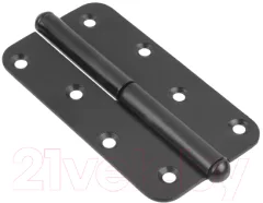 Петля дверная Starfix SMP-85898-1 (черный матовый) — фото 1