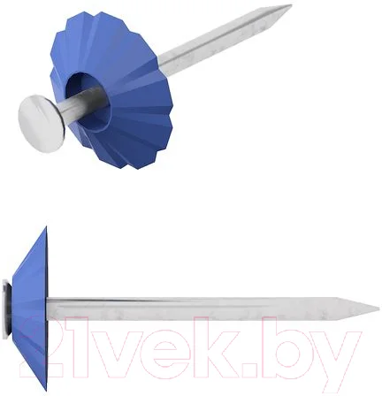Гвоздь декоративный Starfix SMZ1-39400-100 (100шт, синий)