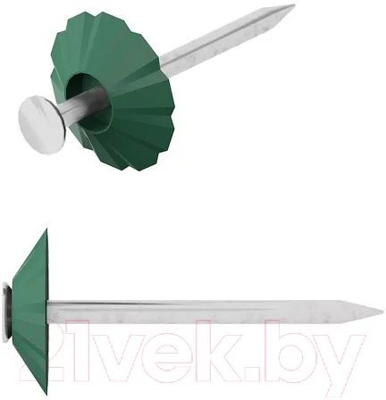 Гвоздь декоративный Starfix SMZ1-61557-100 (100шт, зеленый)