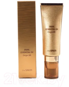 BB-крем The Saem Snail Essential EX Origin BB 21 Light Beige (40мл) — фото 4