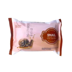 Мыло твердое Jigott Snail Scrub Soap с экстрактом улитки (150г) — фото 1
