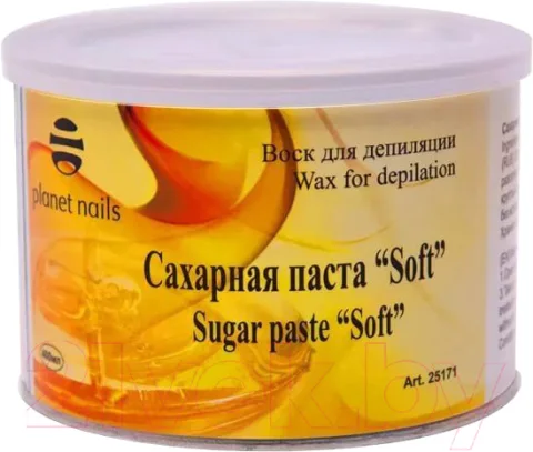 Паста для шугаринга Planet Nails Soft Сахарная (400г)