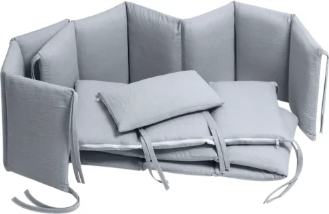 Бортик в кроватку Perina Soft Cotton / СК1/4-05.10 (голубой)