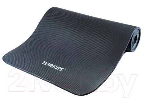 Коврик для йоги и фитнеса Torres Soft / YL10110 (серый)