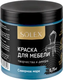 Краска Solex Для мебели (0.75мл, северное море) — фото 3