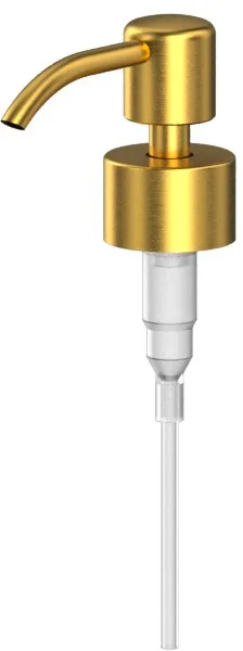 Дозирующая насадка для моющего средства Whitecross SP0010GLB (брашированное золото)