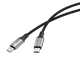 Зарядный кабель Atomic SparkX USB-C-USB-C / 30.416 (1.2м, черный) — фото 5