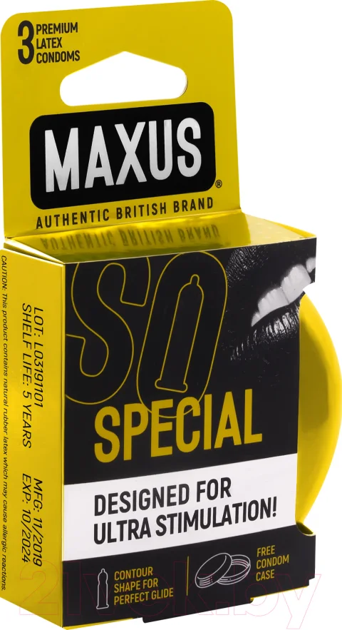 Презервативы Maxus Special №3