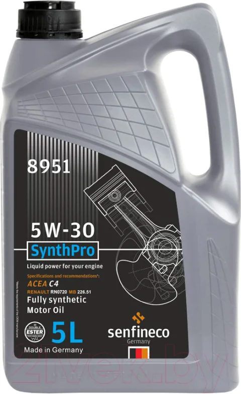 Моторное масло Senfineco Special R 5W30 C4 / 8951 (5л)