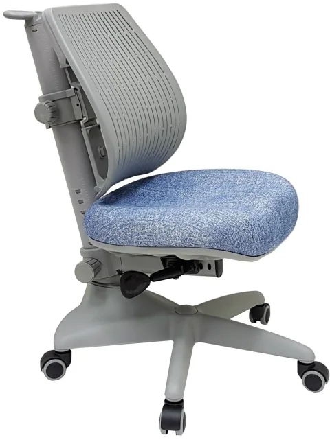 Кресло детское Comf-Pro SpeedUltra растущее (голубой джинс/салатовый чехол)
