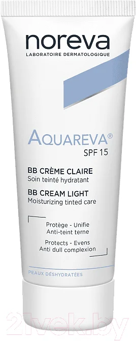 BB-крем Noreva Акварева ВВ крем SPF15 Светлый тон (40мл)