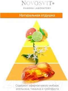 Крем для лица Novosvit С SPF 18 Стабильный витамин С (50мл) — фото 10