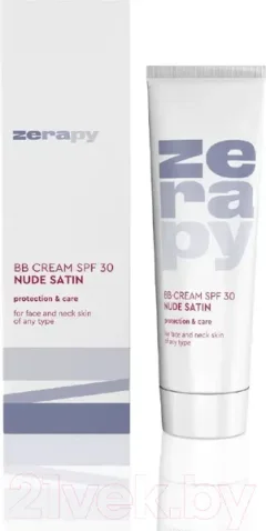 BB-крем Zerapy SPF 30 тон Nude Satin (50мл) — фото 8