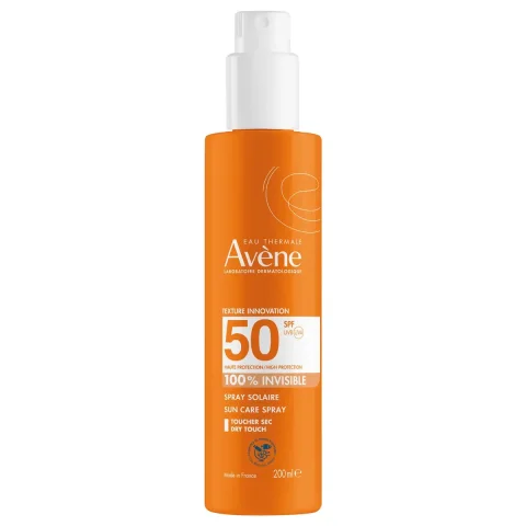 Спрей солнцезащитный Avene Невидимый для чувствительной кожи SPF50 (200мл)
