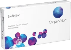 Комплект контактных линз Biofinity Sph+6.00 R8.6 D14.0 (3шт) — фото 1