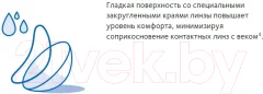 Комплект контактных линз Biofinity Sph-7.50 R8.6 D14.0 (3шт) — фото 5