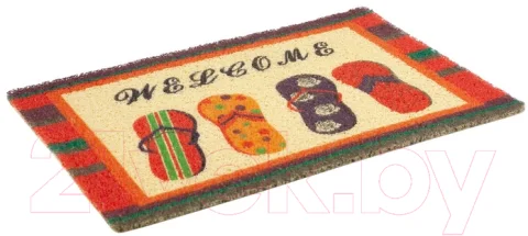 Коврик грязезащитный SunStep Spongy Тапочки 40x60 / 38-472