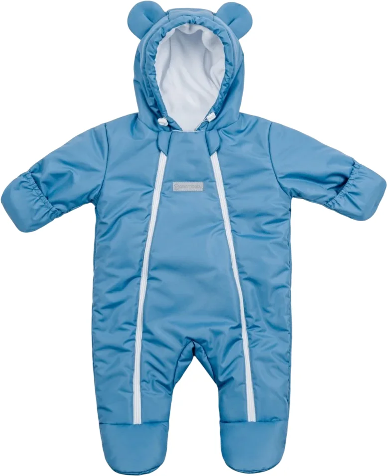 Комбинезон прогулочный детский Amarobaby Spring / AB-OD23-6201N-GO-68 (голубой, р.68)