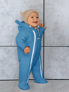 Комбинезон прогулочный детский Amarobaby Spring / AB-OD23-6201N-GO-68 (голубой, р.68) — фото 3