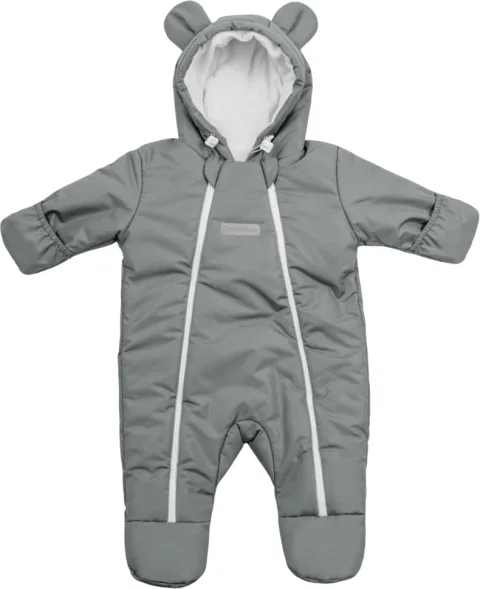 Комбинезон прогулочный детский Amarobaby Spring / AB-OD23-6201N-SE-68 (серый, р.68)