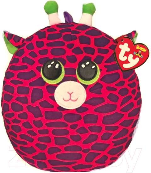 Подушка-игрушка TY Squish-A-Boos Жираф Gilbert / 39296