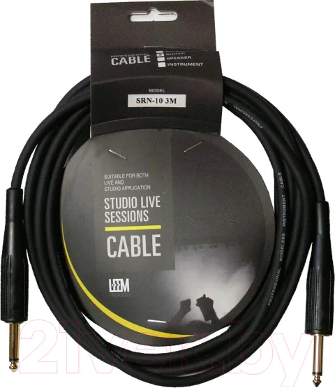Кабель гитарный Leem SRN-10 (3.04м)