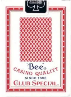 Игральные карты Bee Standard Index Red / 1004508-r — фото 7