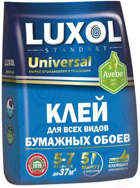 Клей для обоев Luxol Standart Универсальный (180г)