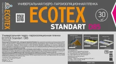 Гидропароизоляционная пленка Ecotex Standart D85 (30м2) — фото 8