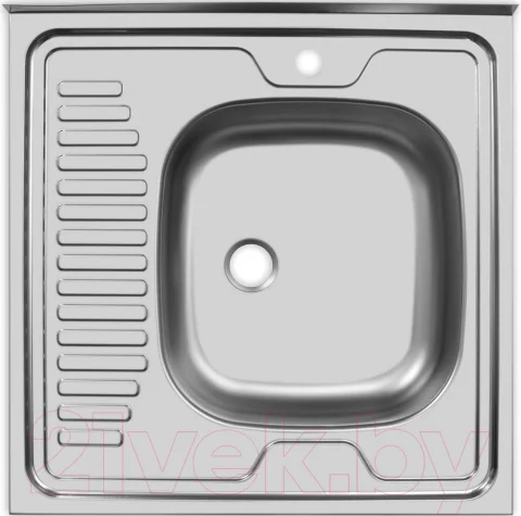 Мойка кухонная Ukinox STD600.600 4C 0R (с сифоном)