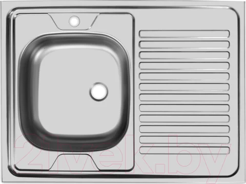 Мойка кухонная Ukinox STD800.600 5C 0LS (с сифоном)