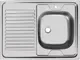 Мойка кухонная Ukinox STD800.600 5C 0RS (с сифоном) — фото 4