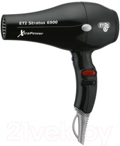 Фен ETI Stratos 6900 Xtrapower / 6905200C0 (черный) — фото 1