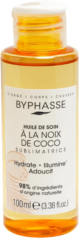 Масло для тела Byphasse Sublimatrice Кокос для тела и лица (100мл)
