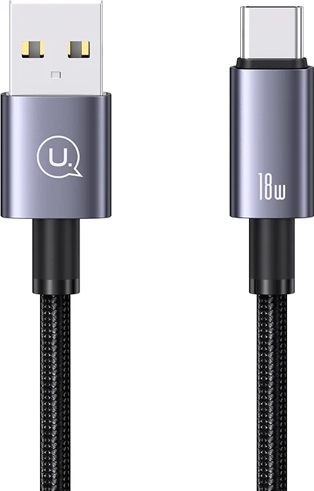 Кабель Usams Sufeng US-SJ663 Type-C (1.2м, черный)