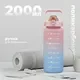 Бутылка для воды Sundays Summer (2000мл, розовый) — фото 10