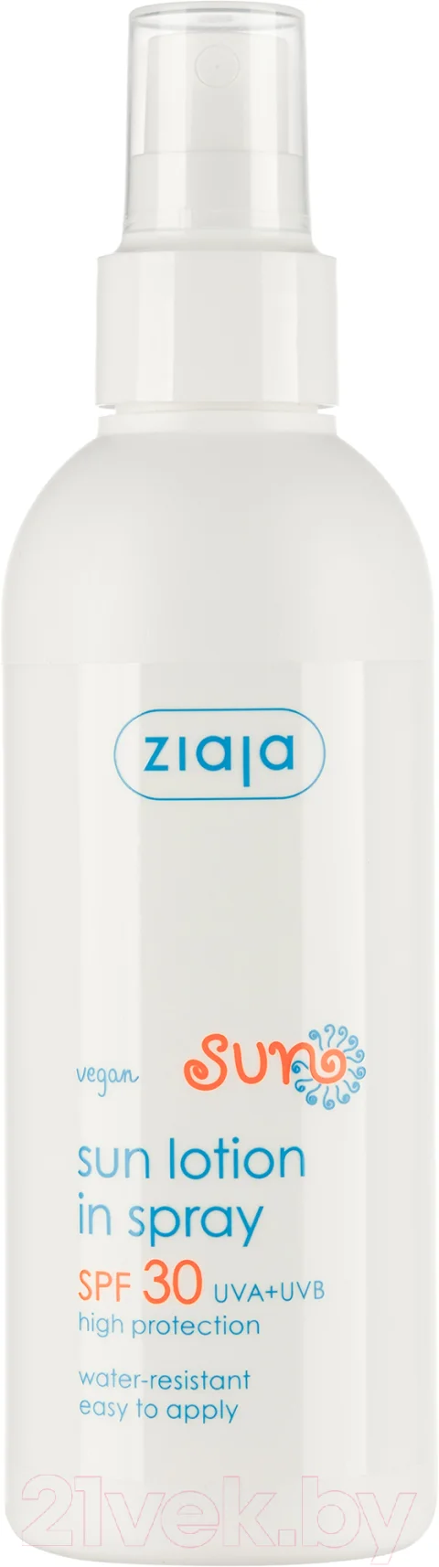 Лосьон солнцезащитный Ziaja Sun SPF30 (170мл)