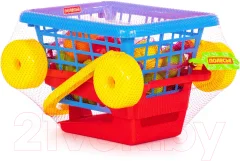 Тележка игрушечная Полесье Supermarket №1 с набором продуктов / 42989 (в сеточке) — фото 7