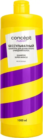 Шампунь для волос Concept Super Miracle Бессульфатный для деликатного очищения (1л)