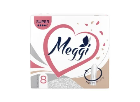 Тампоны гигиенические Meggi Super New (8шт)