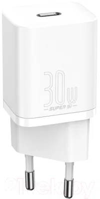 Адаптер питания сетевой Baseus Super Si Pro 1С 30W / CCSUP-J02 (белый) — фото 7