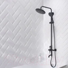 Душевая система со смесителем РМС SUS124BL-009DK — фото 2