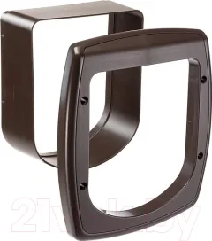 Туннель для откидной дверцы Ferplast Swing Microchip / 72115012 (коричневый) — фото 8