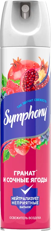Освежитель воздуха SYMPHONY Роза и малина (300мл) — фото 1