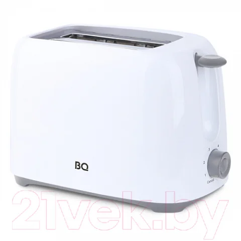Тостер BQ T1007 (белый/серый)
