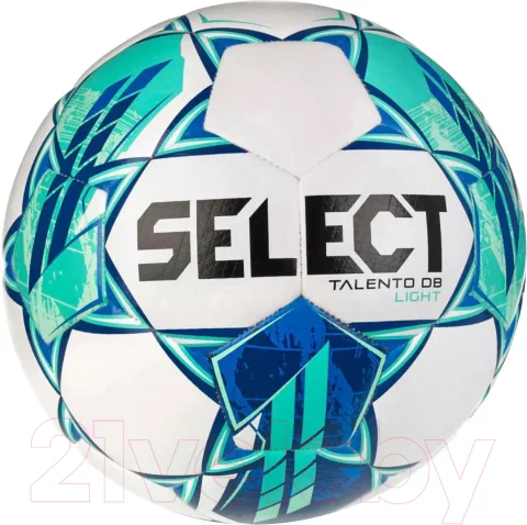 Футбольный мяч Select Talento DB Light V23 / 0775860004 (размер 4, белый/зеленый)